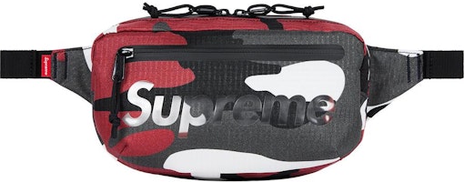 Supreme Waist Bag (SS21) Red Camo Supreme Waist Bag (SS21) Red Camo