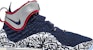 Nike LeBron 17 'Nike LeBron 4 Cold Blue Graffiti' Biru Sejuk Graffiti. CT6047-400/CT6052-400