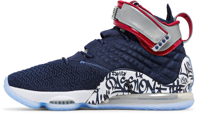Nike LeBron 17 'Nike LeBron 4 Cold Blue Graffiti' CT6047-400/CT6052-400 Lookbook Nike LeBron 17 'Nike LeBron 4 Cold Blue Graffiti' CT6047-400/CT6052-400