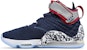 Nike LeBron 17 'Nike LeBron 4 Cold Blue Graffiti' Biru Sejuk Graffiti. CT6047-400/CT6052-400