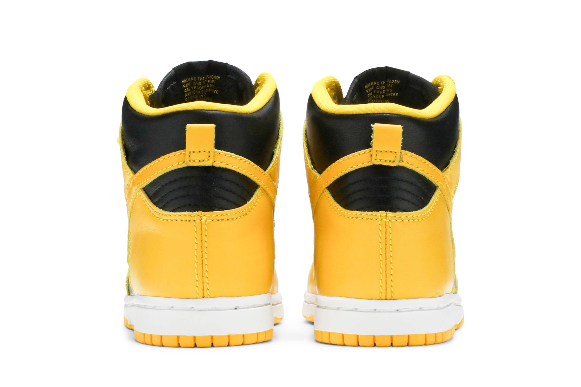 dunk high iowa on feet