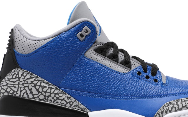 Air jordan best sale 3 royal