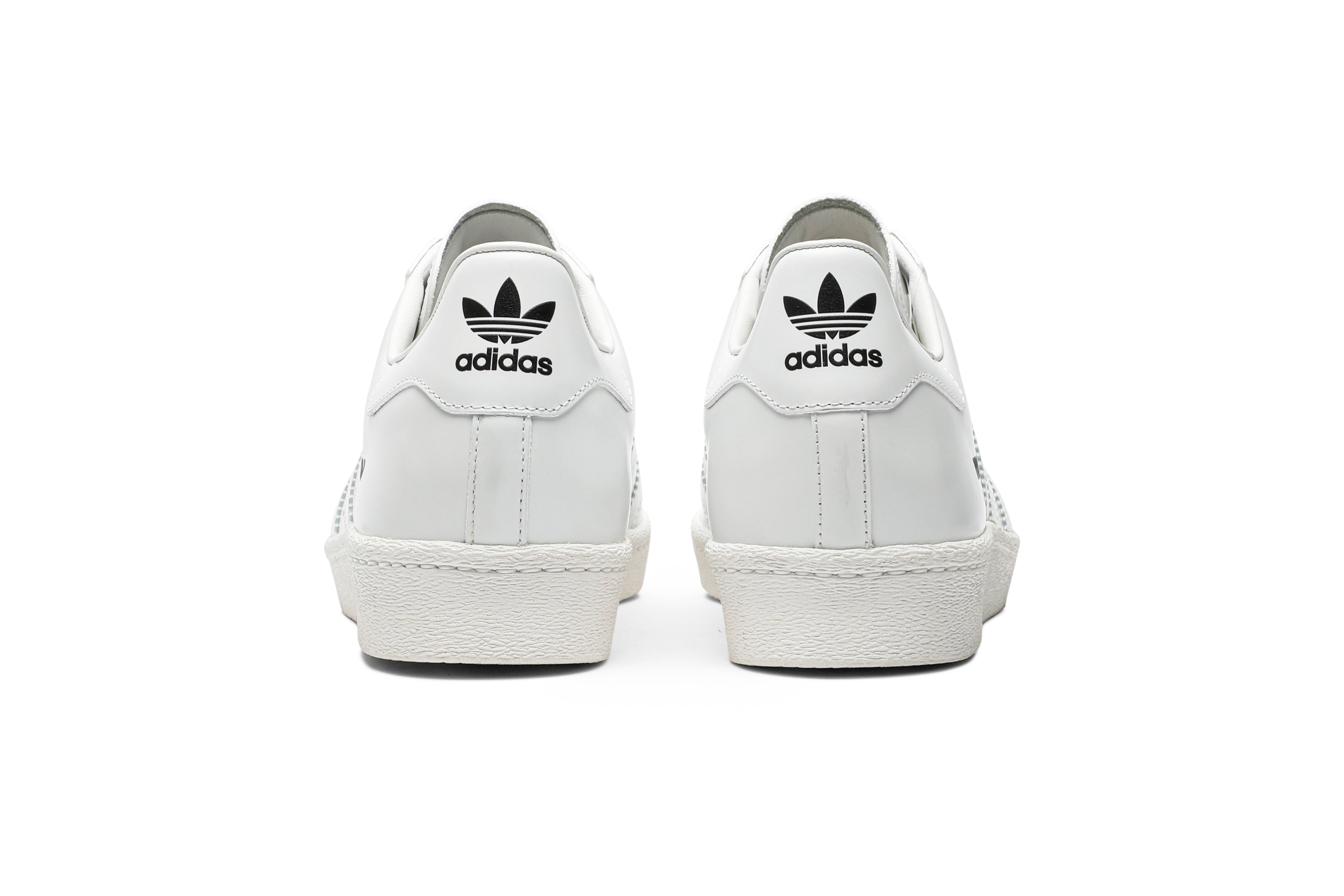 Details for Prada x adidas Superstar 'Putih' FW6683 - Kolaborasi Eksklusif