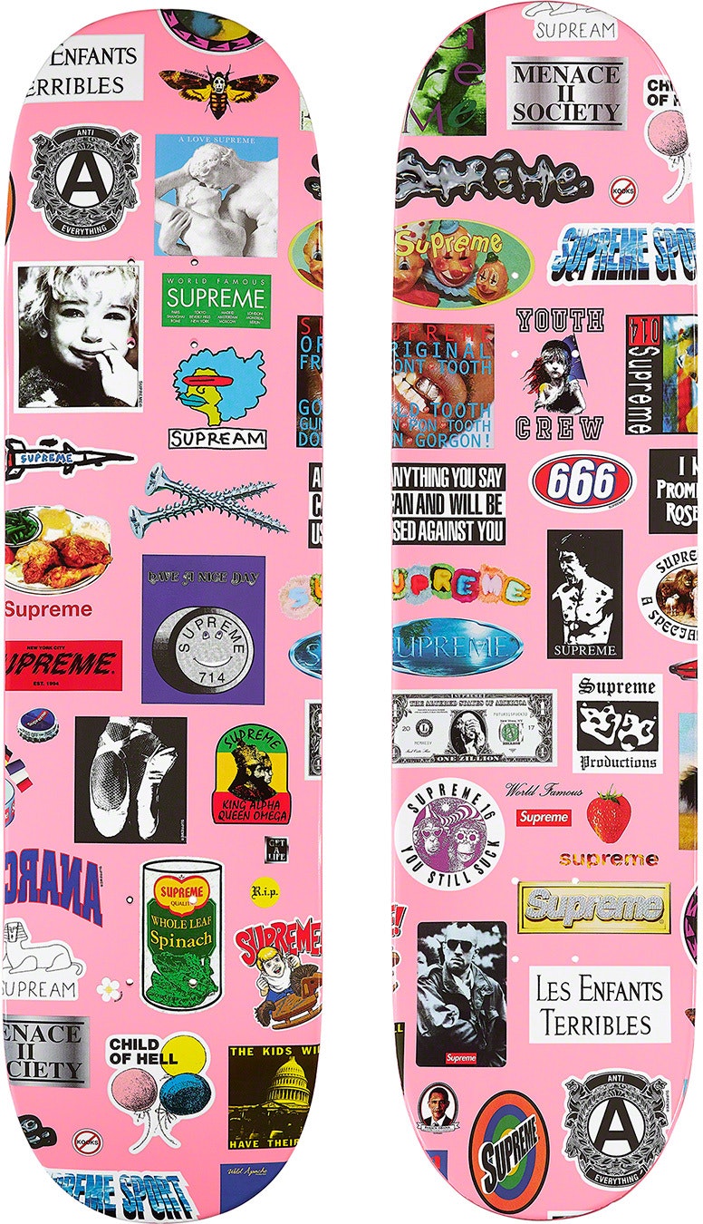 supreme-stickers-skateboard-deck-pink
