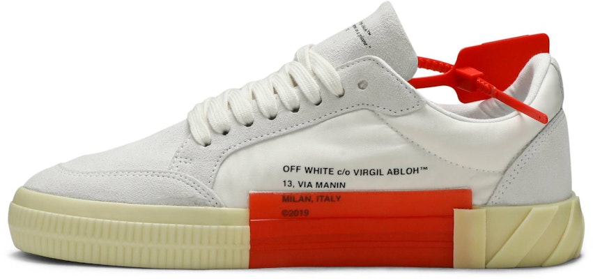 Off-White Vulc Sneaker 'Putih' OMIA085S20D390390133 Lookbook Off-White Vulc Sneaker 'Putih' OMIA085S20D390390133