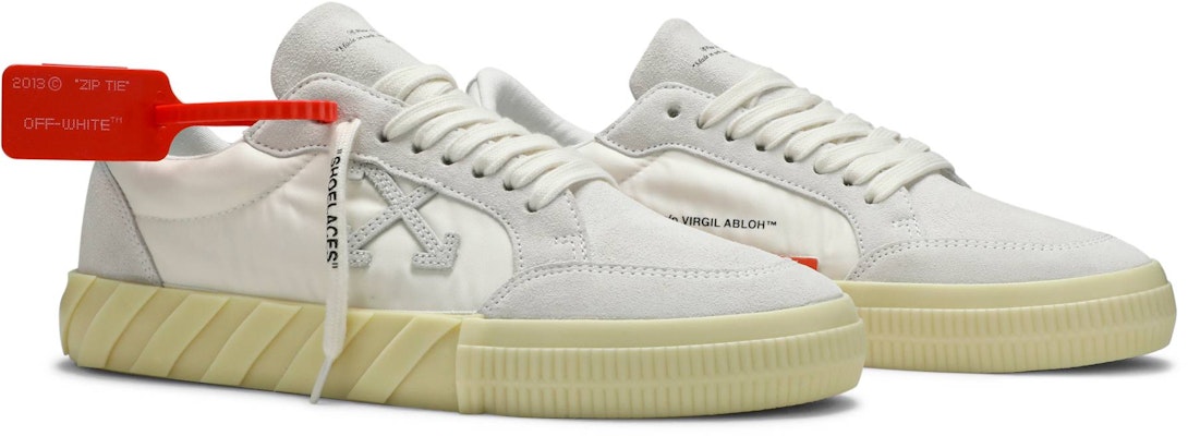 Off-White Vulc Sneaker 'Putih' OMIA085S20D390390133 Cheap Off-White Vulc Sneaker 'Putih' OMIA085S20D390390133