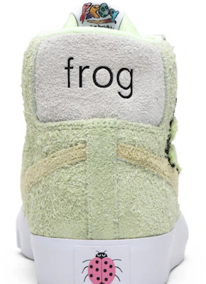 Frog Skateboards x Nike SB Blazer Mid QS Frog Skateboards AH6158