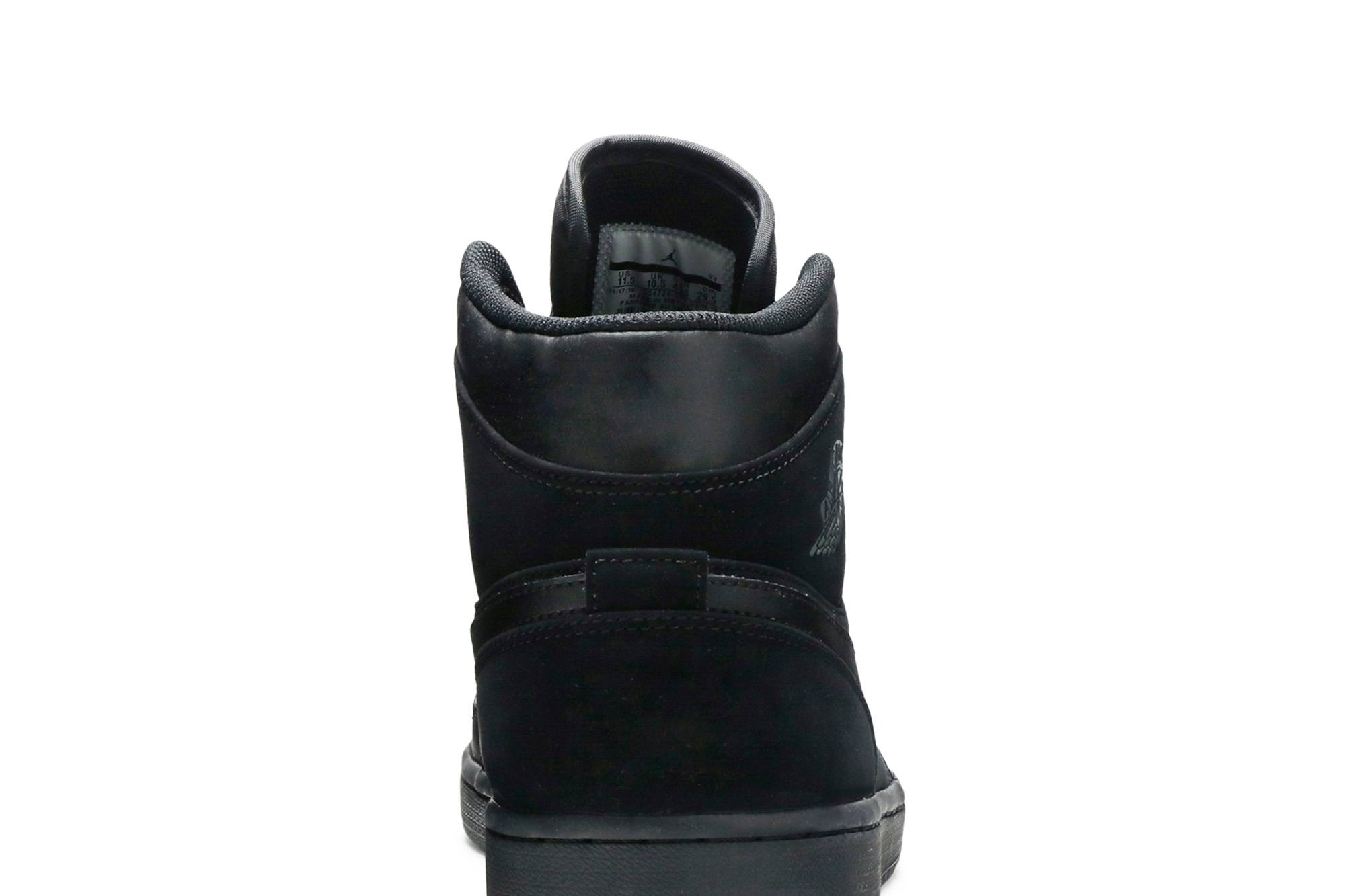 jordan 1 triple black 2018