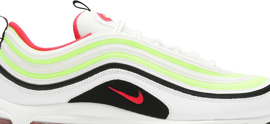 Nike Air Max 97 White Black Volt Rush Pink CI9871 100 CI9871 100