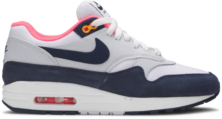 Women Nike Air Max 1 Midnight Navy Pink 319986 116 319986 116