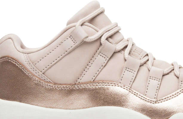 Women Air Jordan 11 Low Rose Gold AH7860 105 AH7860 105