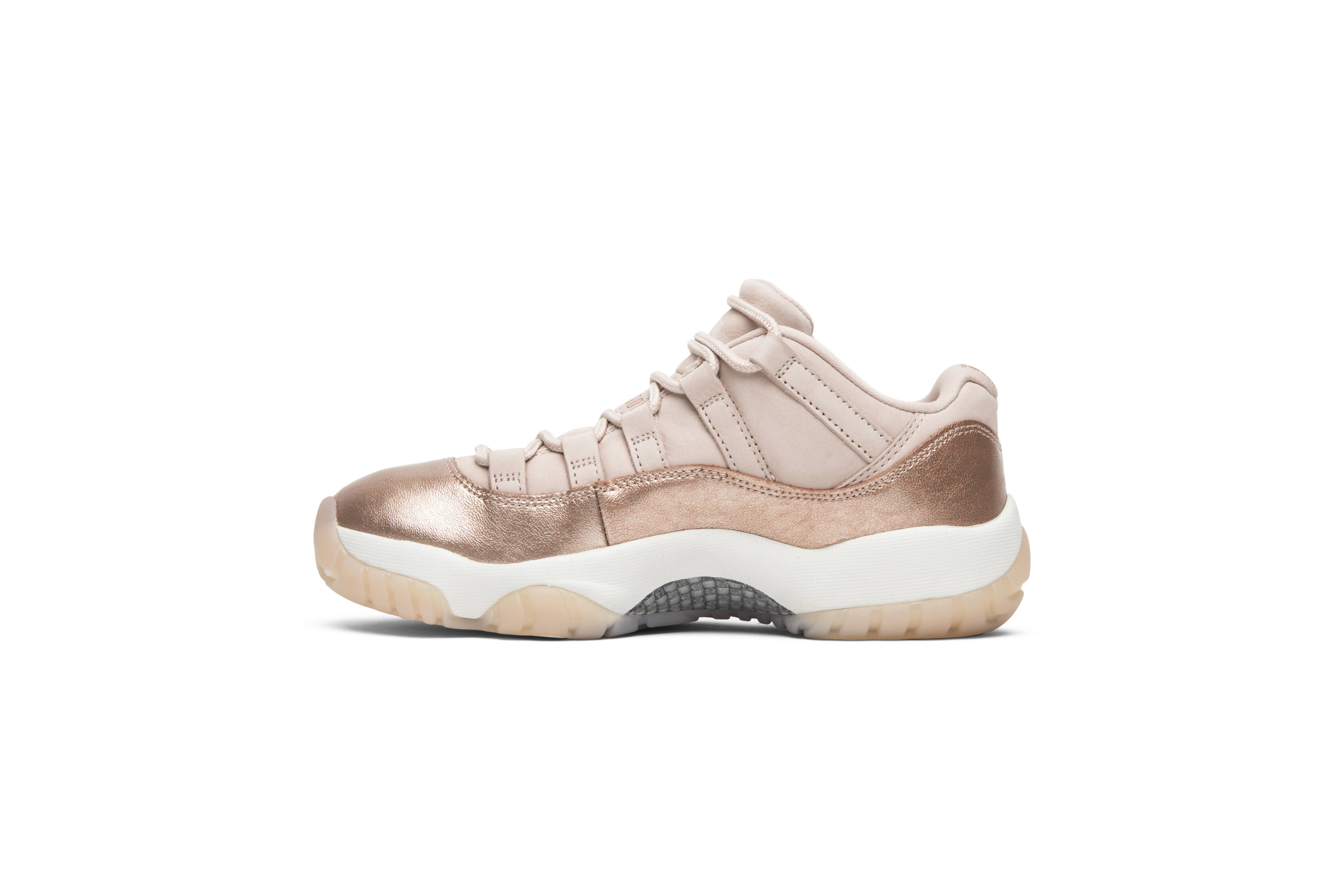 Air Jordan 11 Low 'Rose Gold' (WMNS) - AH7860-105 - Novelship