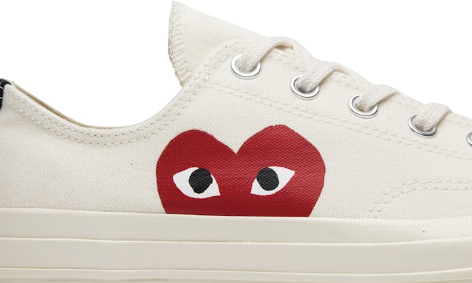 Comme des garcons white low Clearance