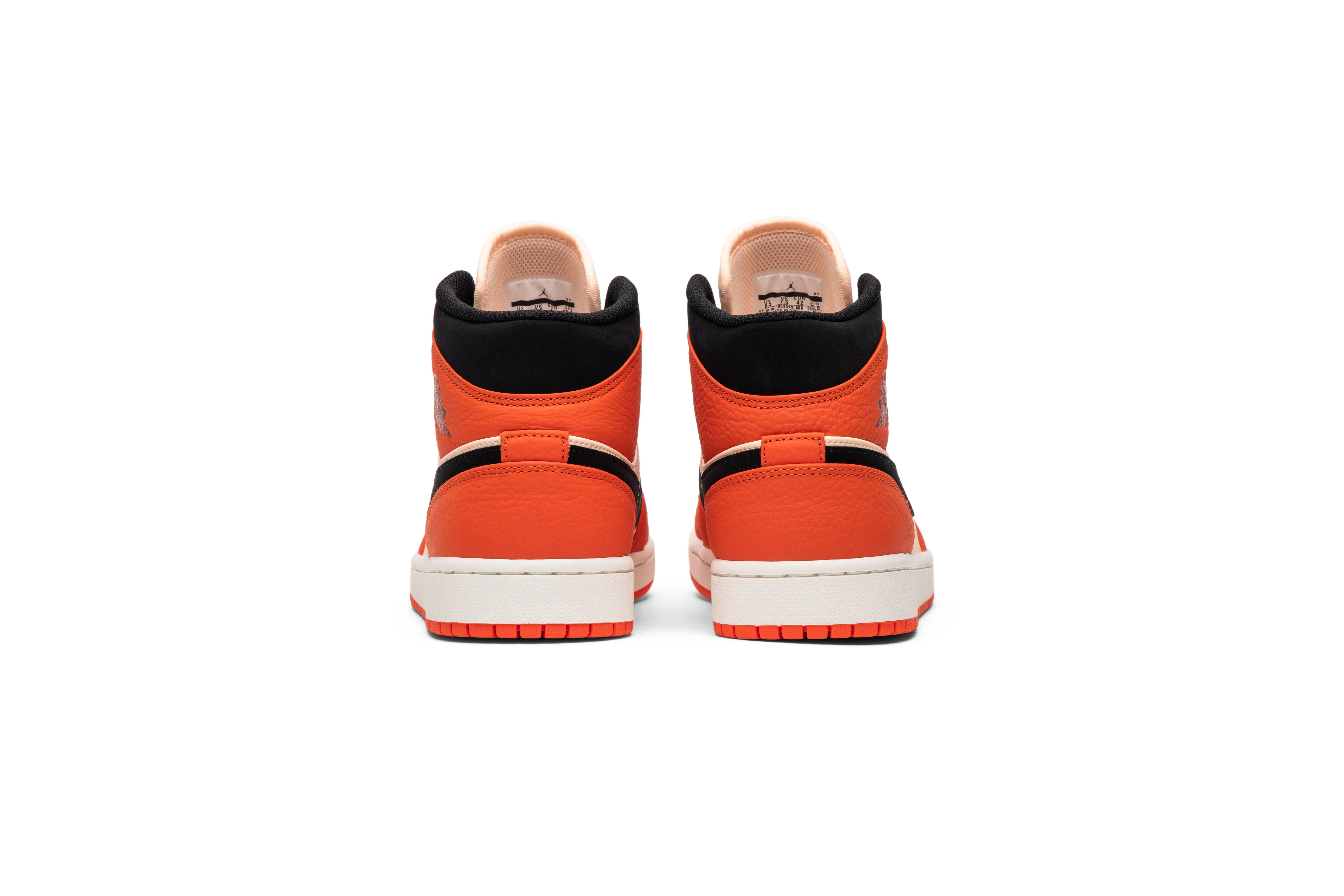 retro 1 orange mid