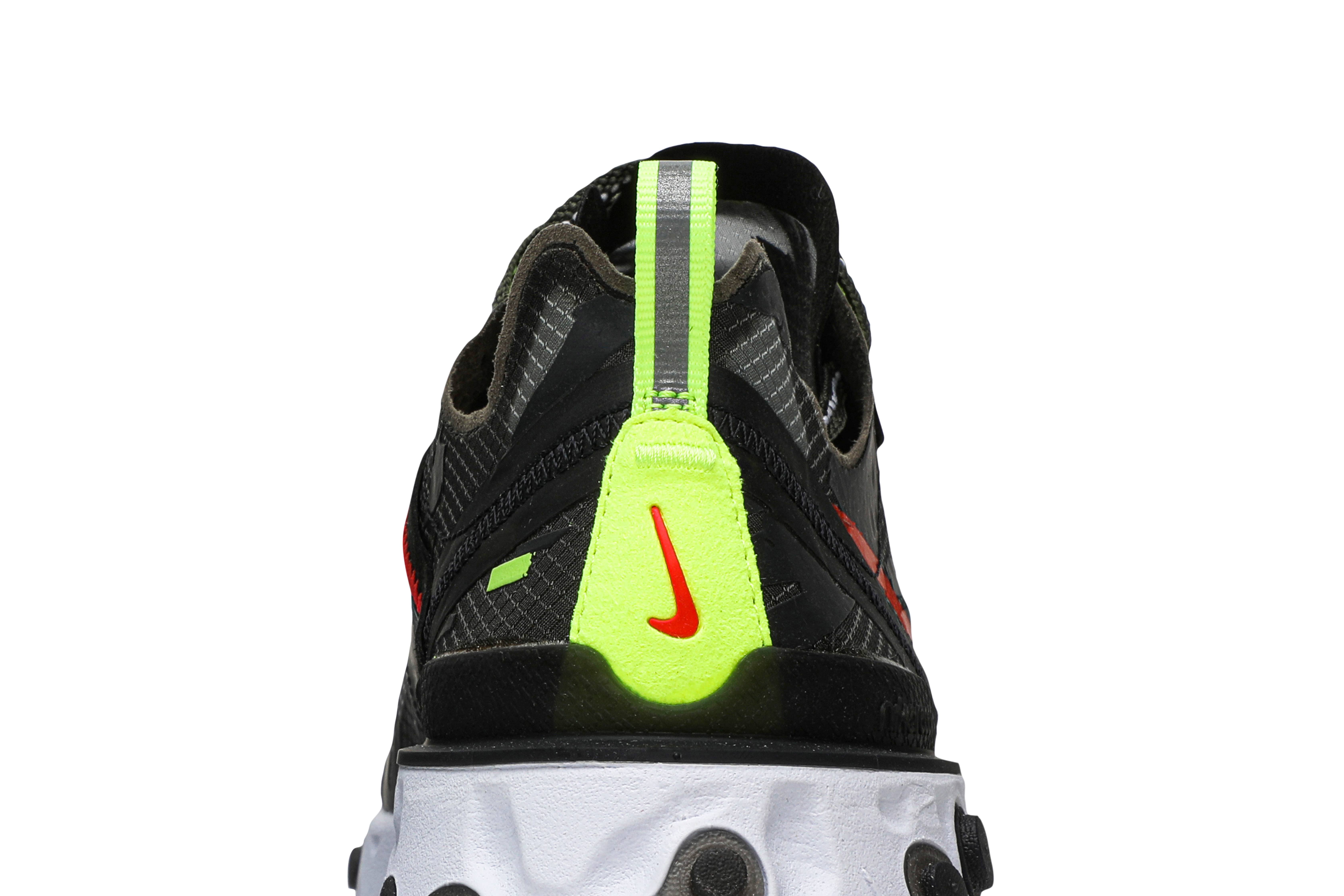 nike react element 87 medium olive bright crimson