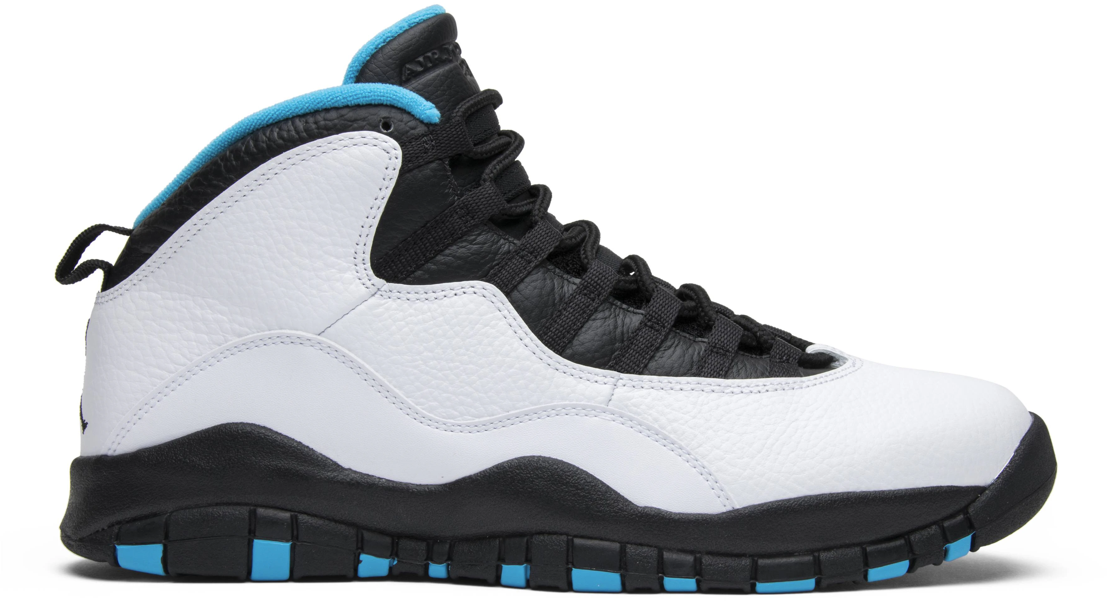 White black blue jordan best sale 10
