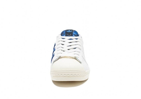 UNDEFEATED x A Bathing Ape x adidas Superstar 80s 'White' B34292 Shop UNDEFEATED x A Bathing Ape x adidas Superstar 80s 'White' B34292