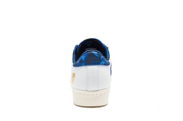 UNDEFEATED x A Bathing Ape x adidas Superstar 80s 'White' B34292 Purchase UNDEFEATED x A Bathing Ape x adidas Superstar 80s 'White' B34292