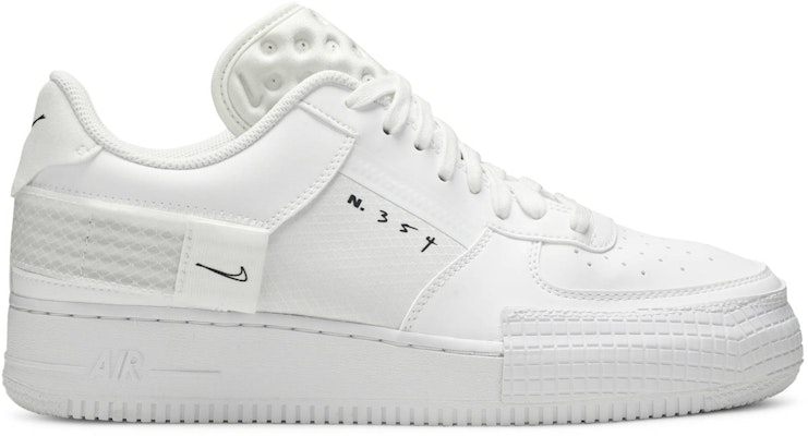 Nike air force 1 low type triple white Clearance