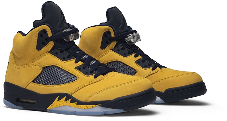 Air jordan 5 clearance michigan 2019