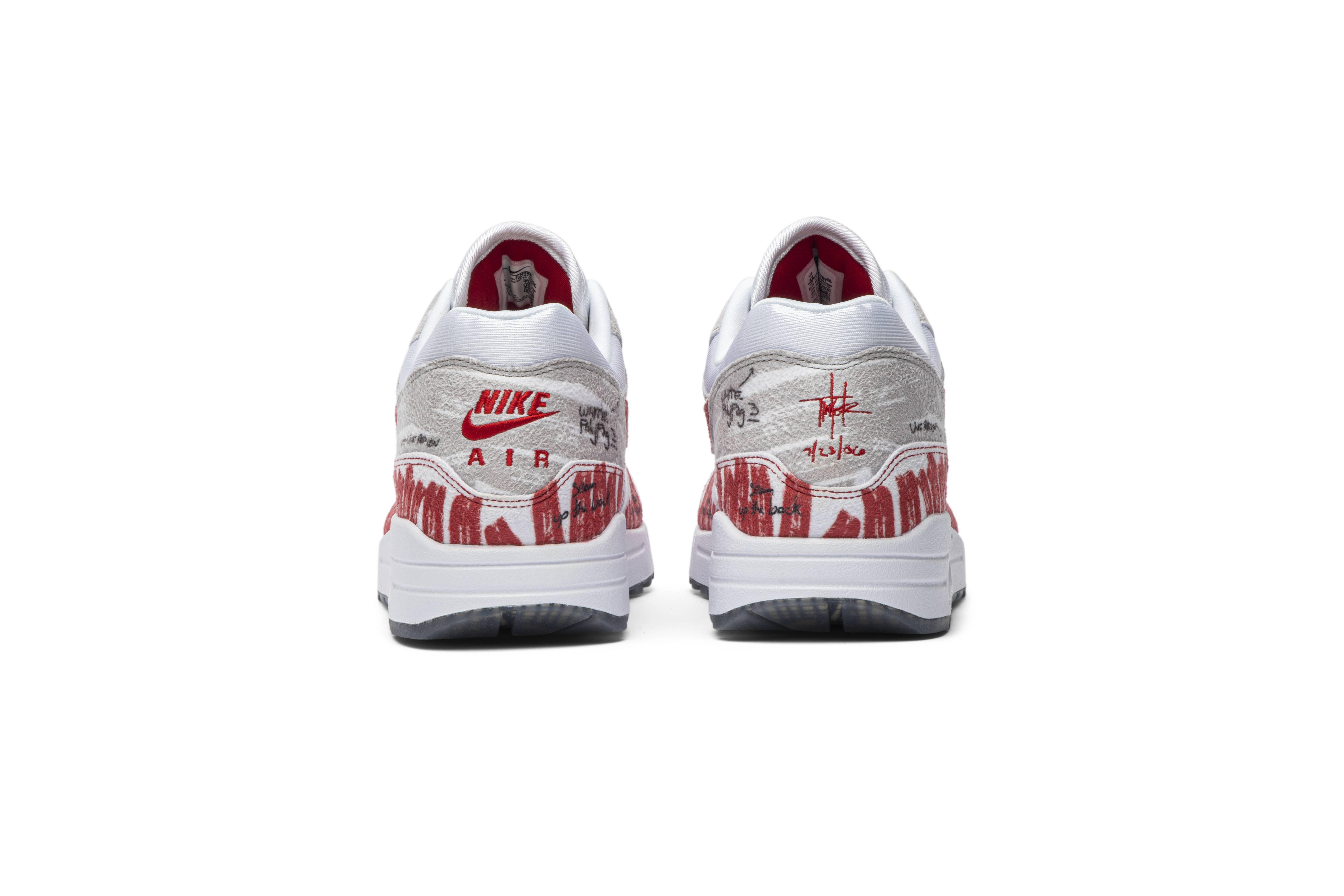 air max 1 sketch red