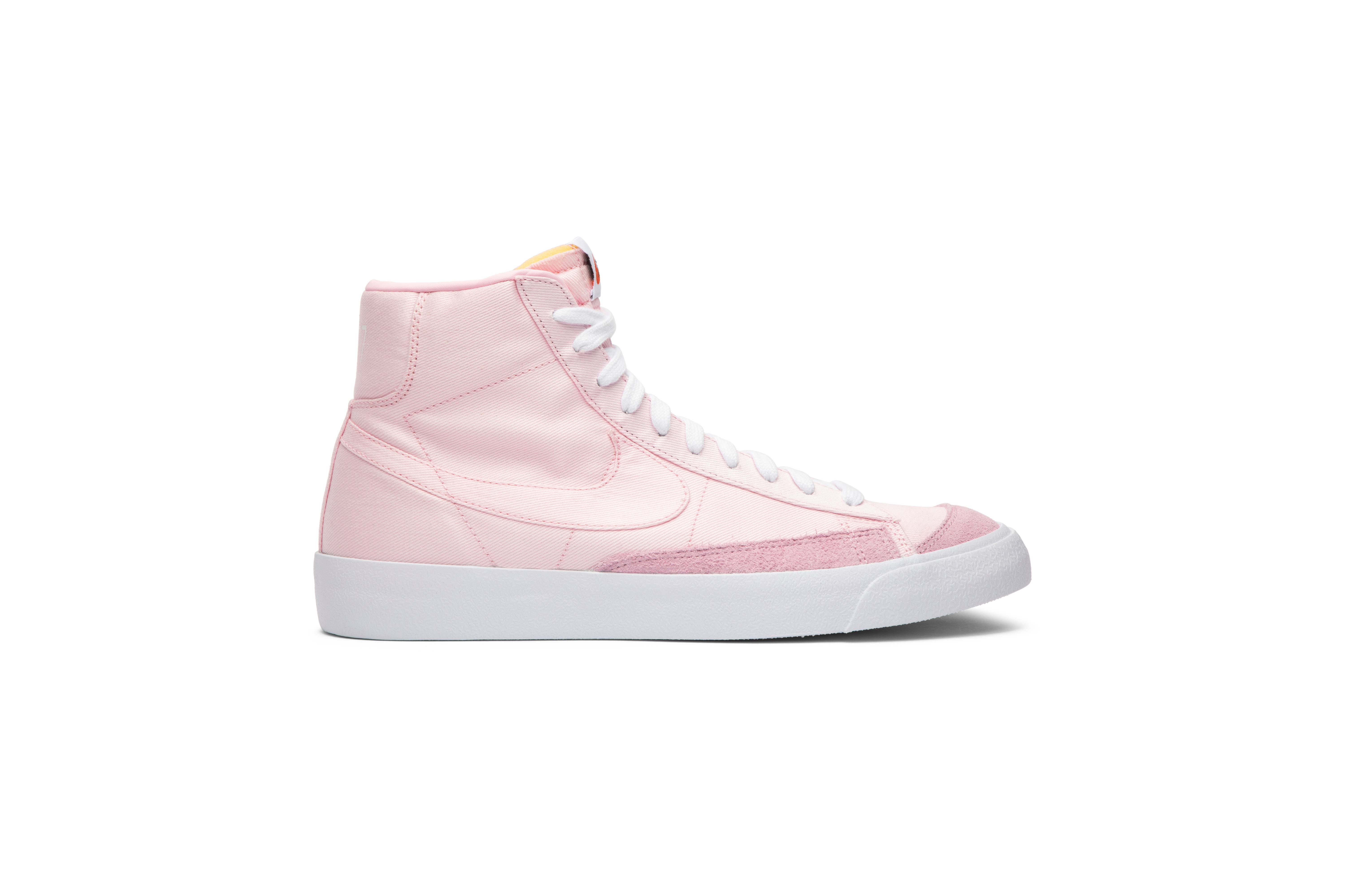 pink foam nike blazer