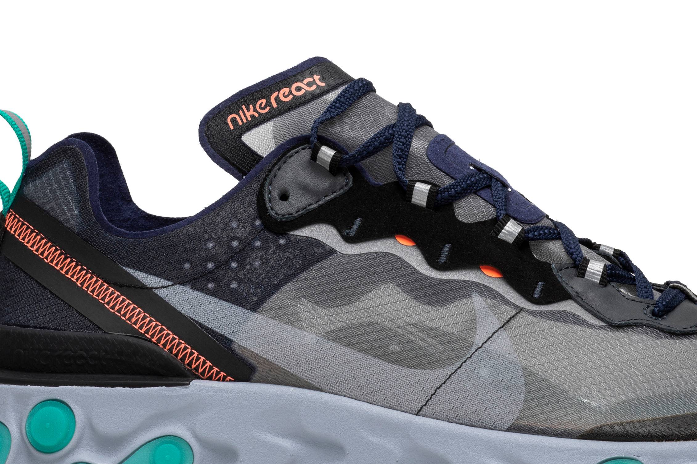 nike element react 87 neptune green