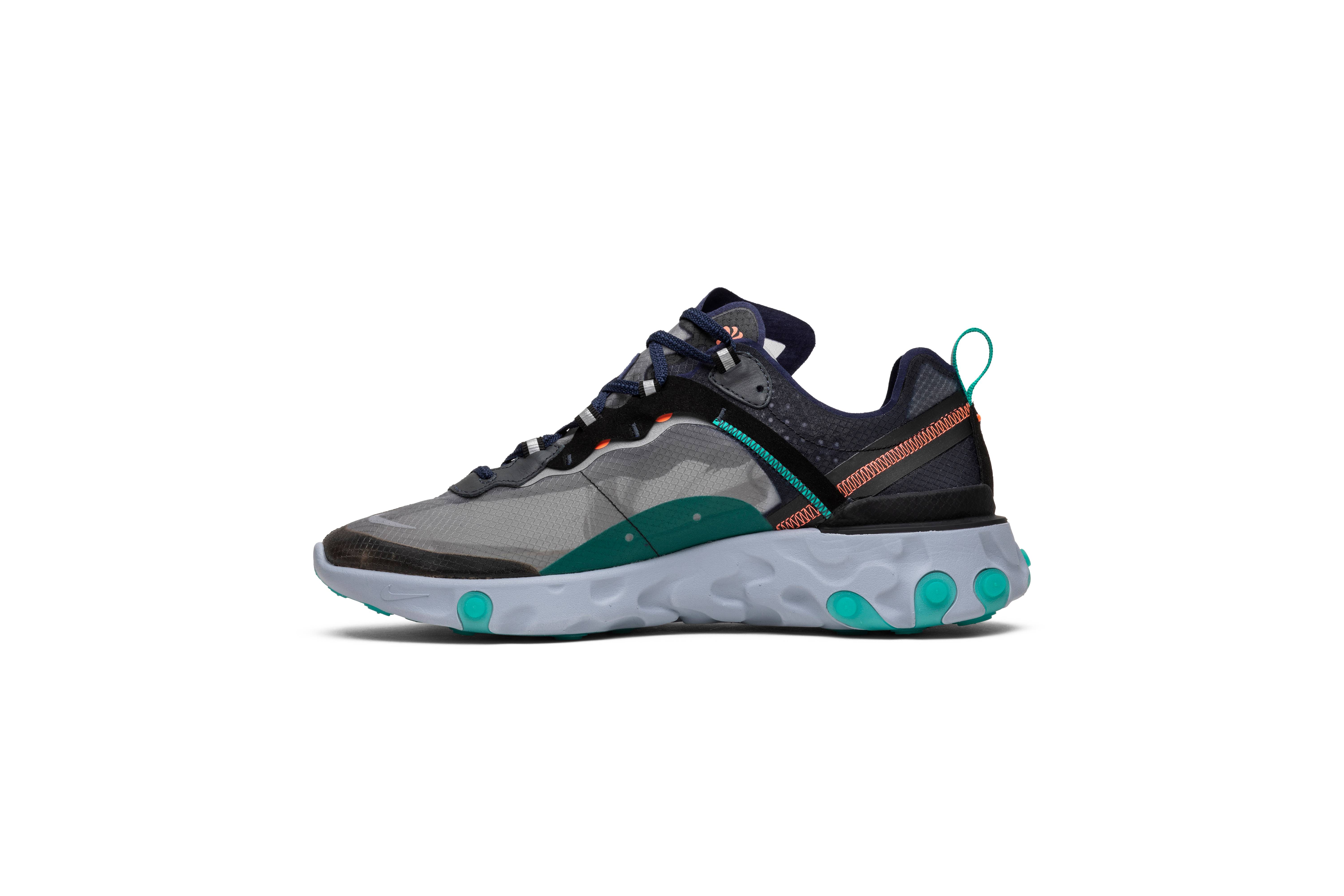 nike element react 87 neptune green