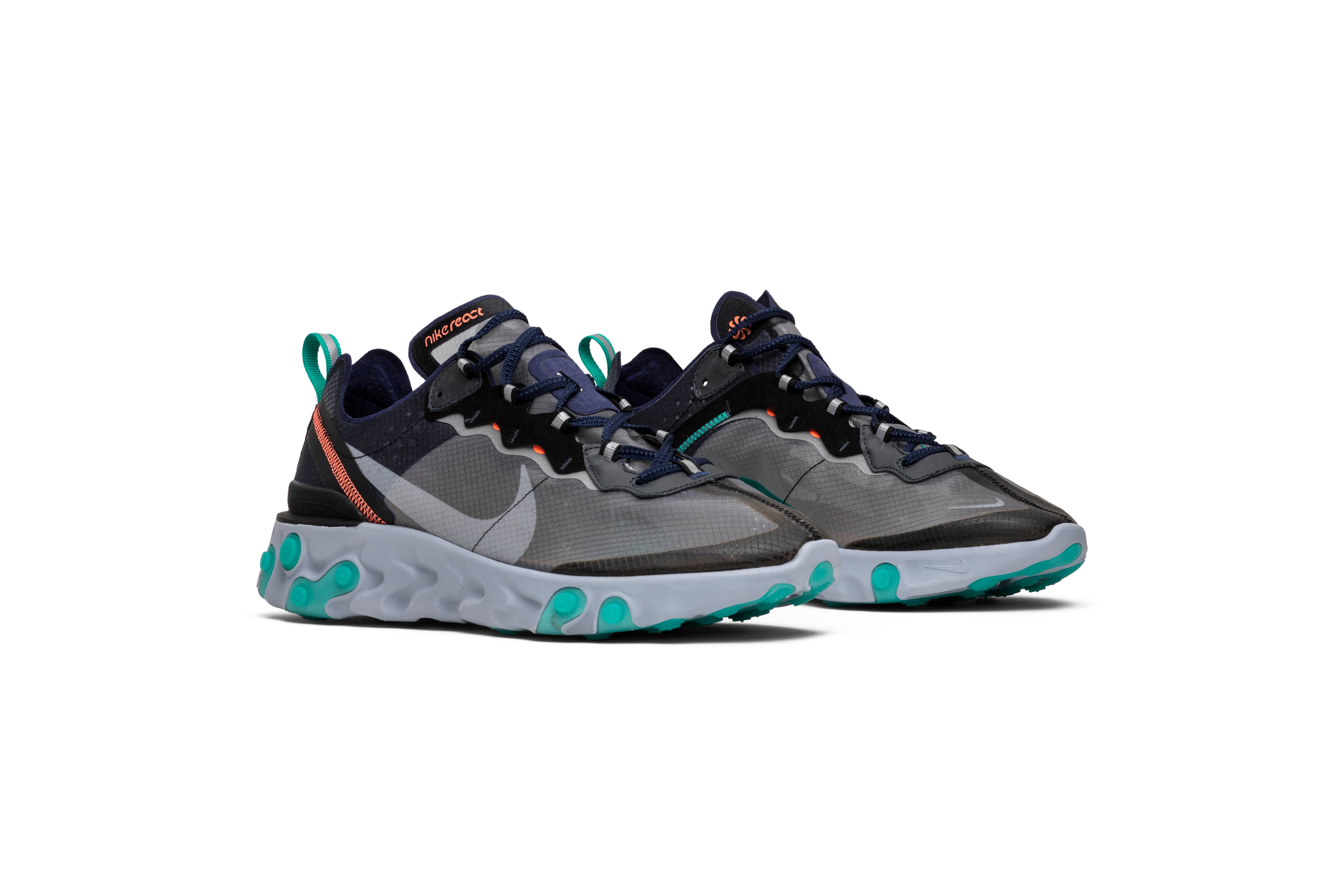 nike element react 87 neptune green