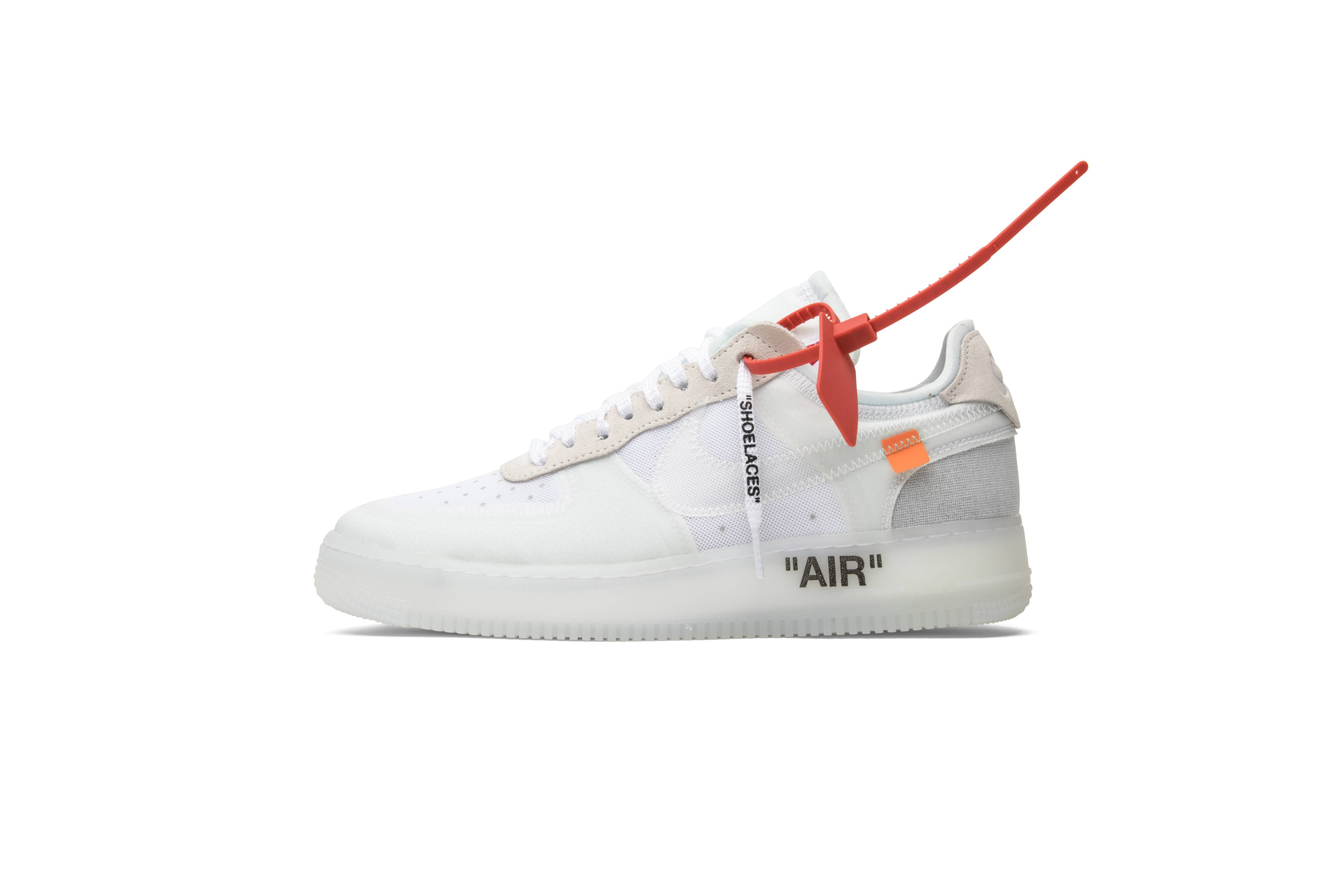 the ten off white air force 1