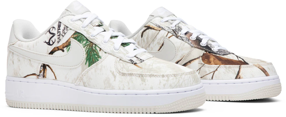 Realtree x Nike Air Force 1 Low 'White Camo' - AO2441-100 - Novelship
