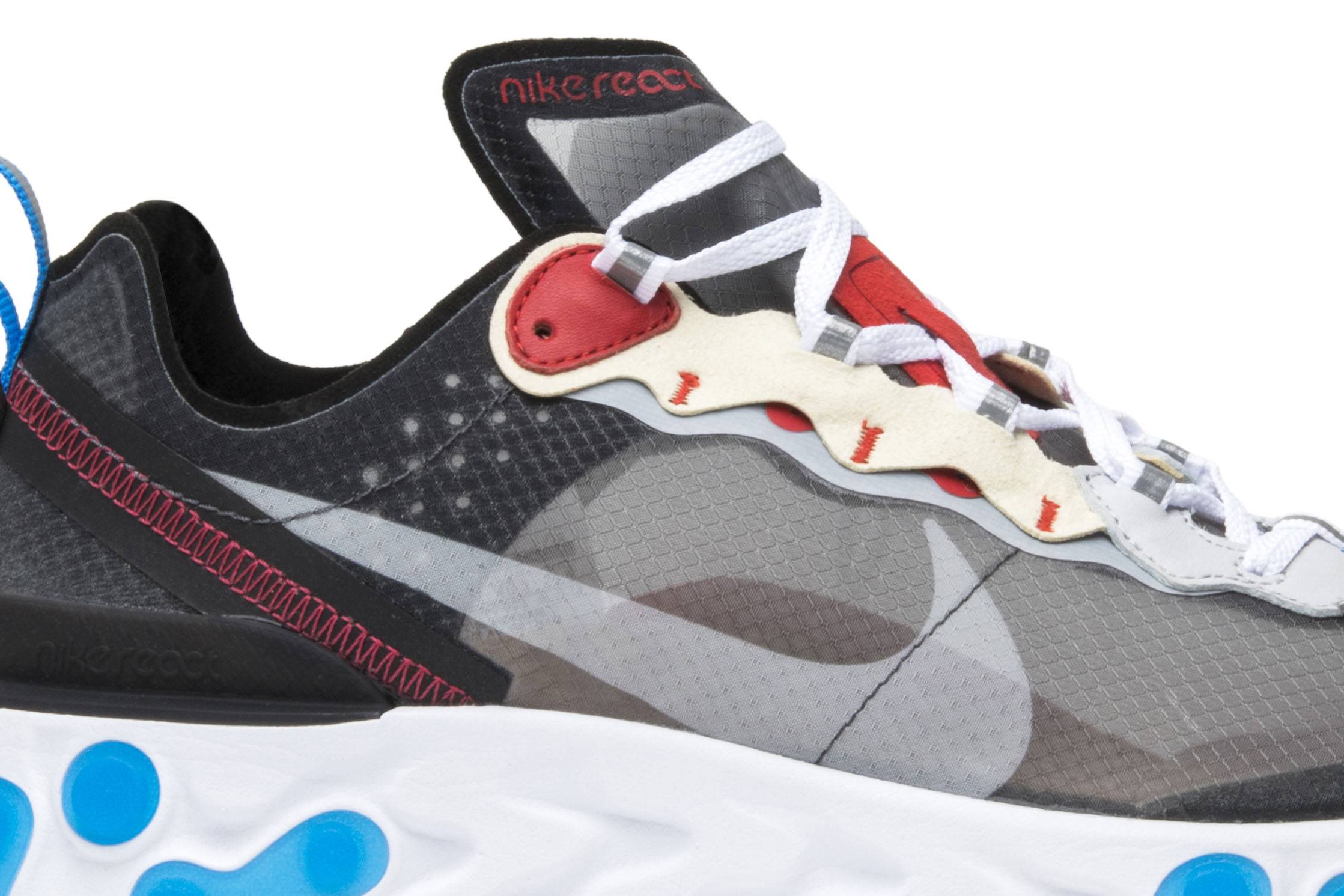 react element 87 dark grey photo blue