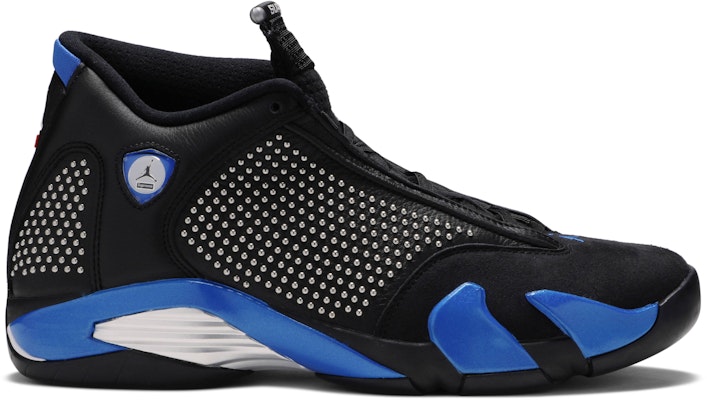 Supreme jordan 14 black and blue Clearance