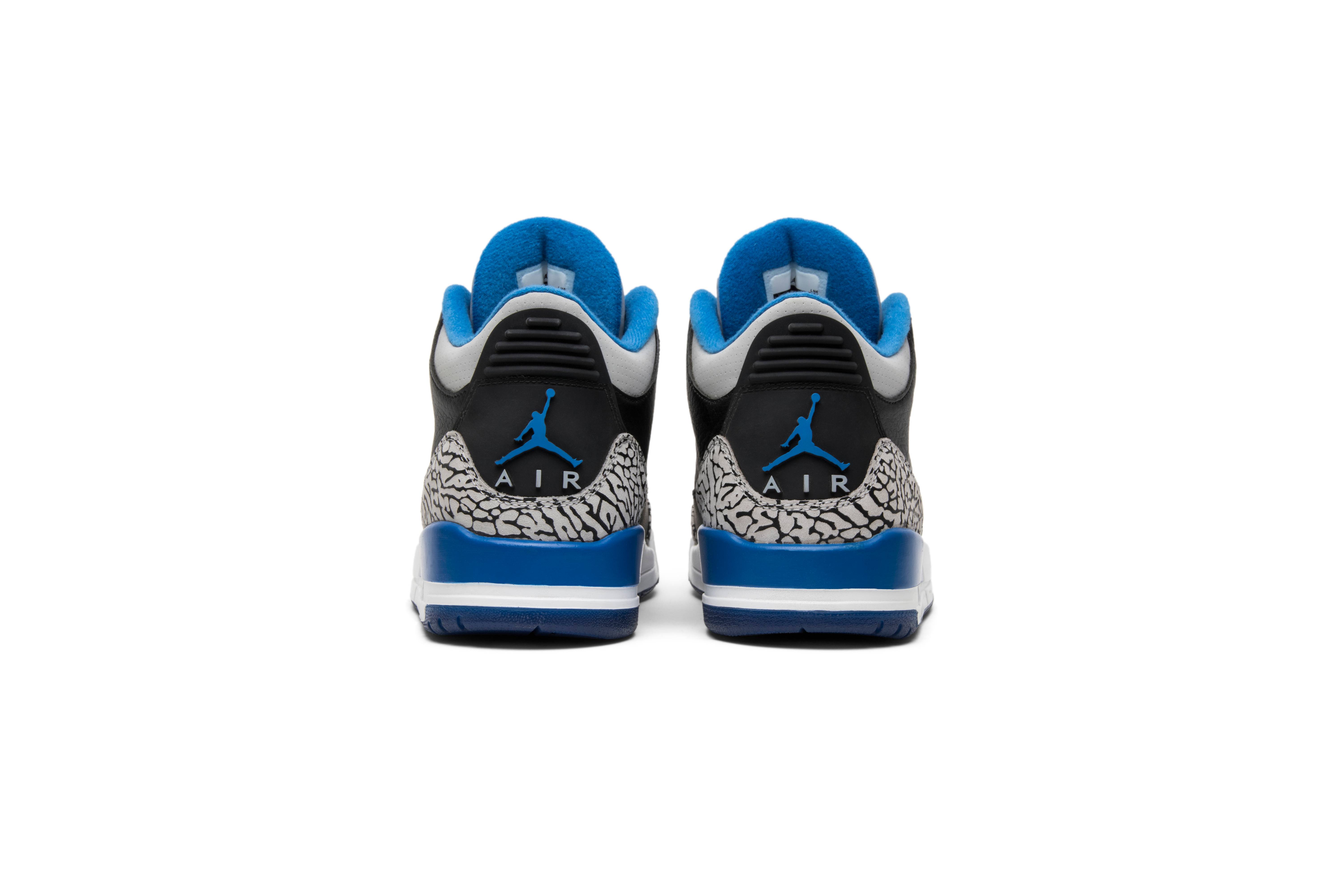 fake jordan 3 sport blue