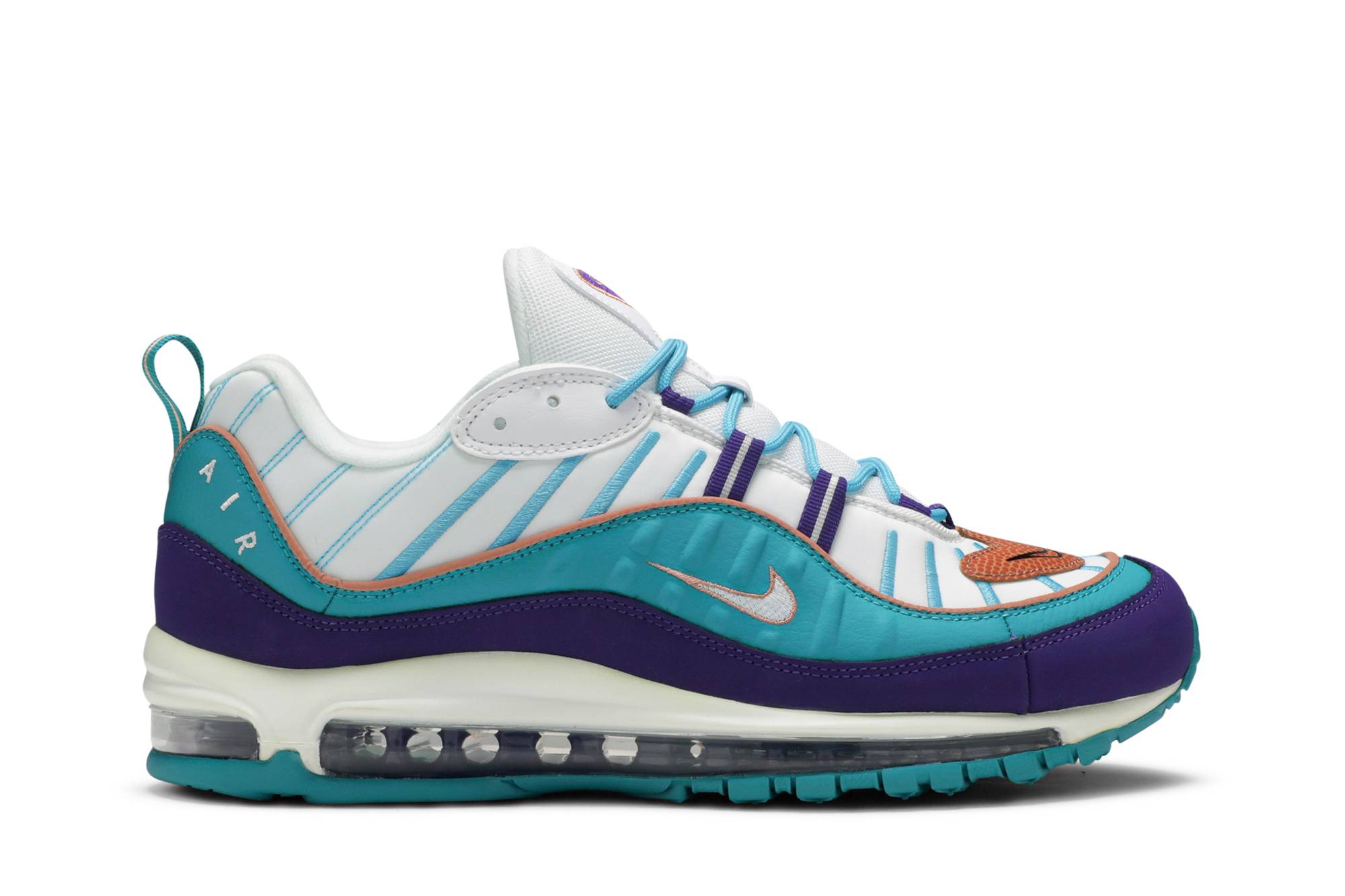 air max 98 hornets on feet