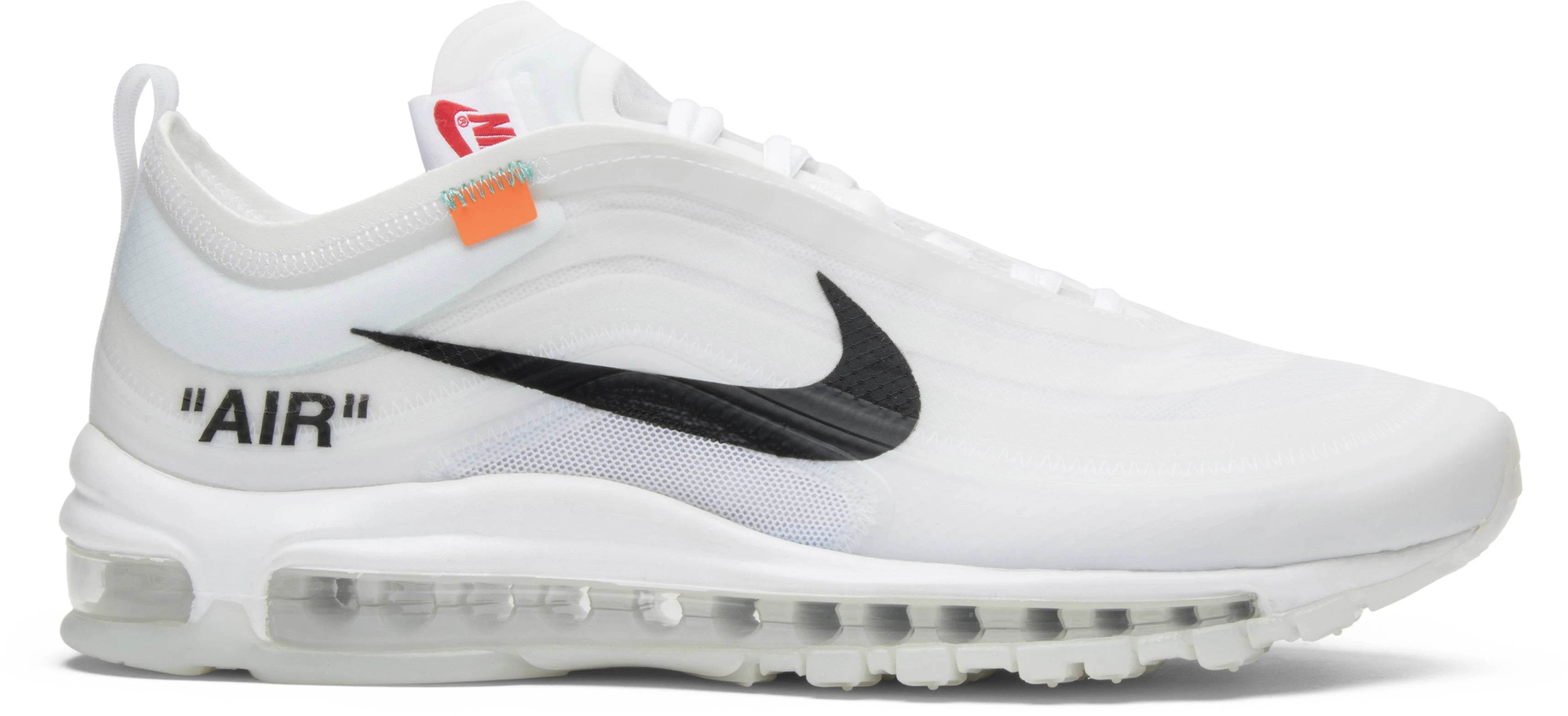 Nike air max 1997 off best sale white