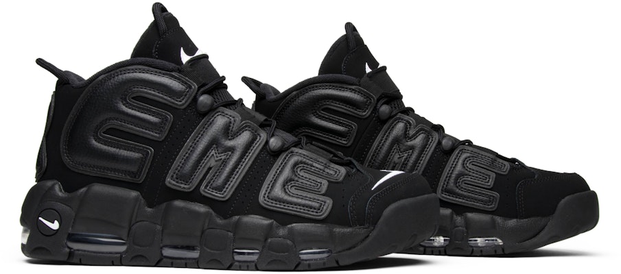 Supreme x Nike Air More Uptempo Black 902290 001 902290 001