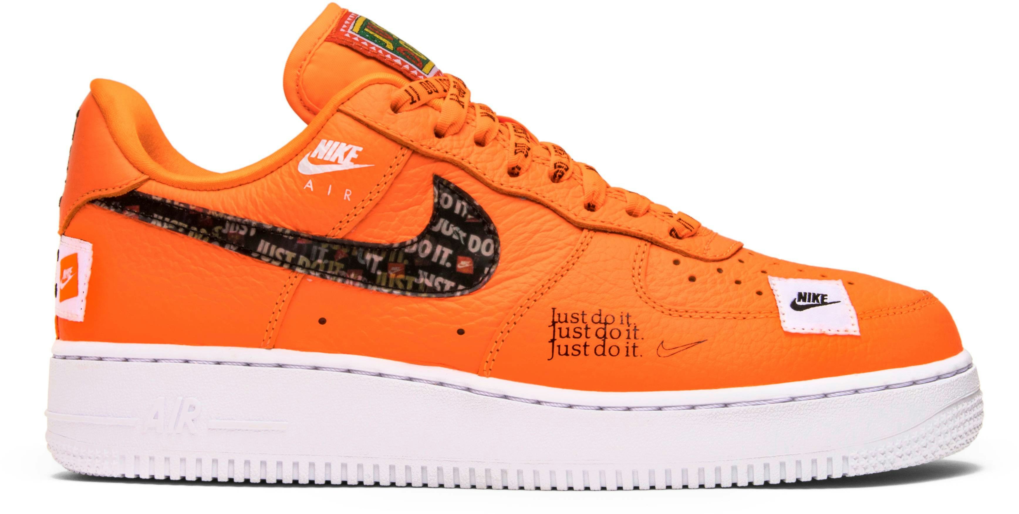 AIRFORCE 1 JUST DO IT PACK TOTAL ORANGE②