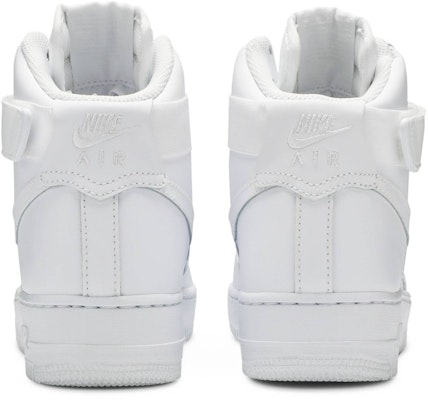 (W) Nike Air Force 1 高帮‘纯白’ 334031-105/DD9624-100 Details for (W) Nike Air Force 1 高帮‘纯白’ 334031-105/DD9624-100