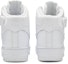 Details for (W) Nike Air Force 1 高帮‘纯白’ 334031-105/DD9624-100
