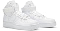 Cheap (W) Nike Air Force 1 高帮‘纯白’ 334031-105/DD9624-100