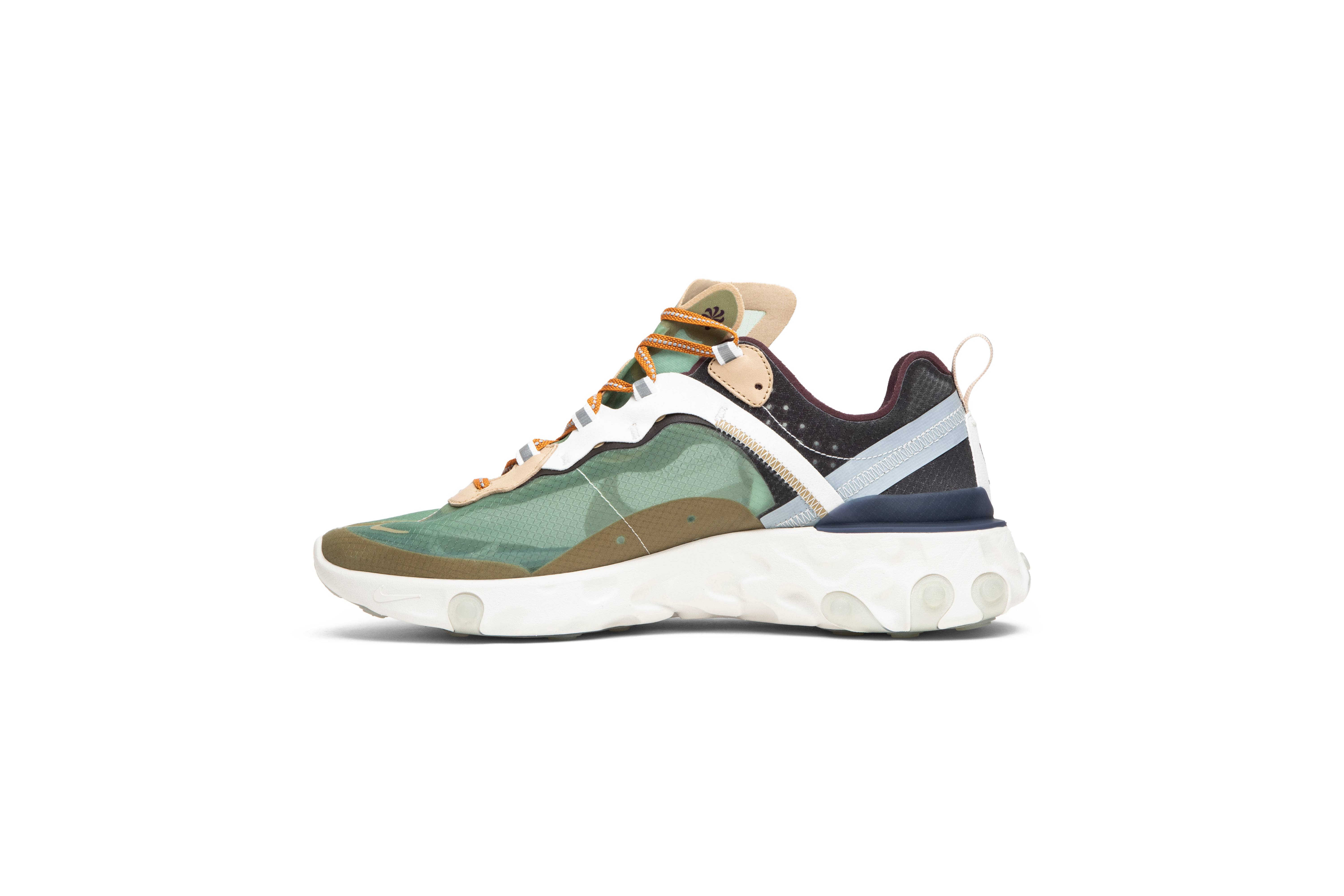 undercover x nike react element 87 green mist