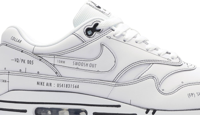 Nike Air Max 1 Sketch To Shelf White CJ4286 100 CJ4286 100
