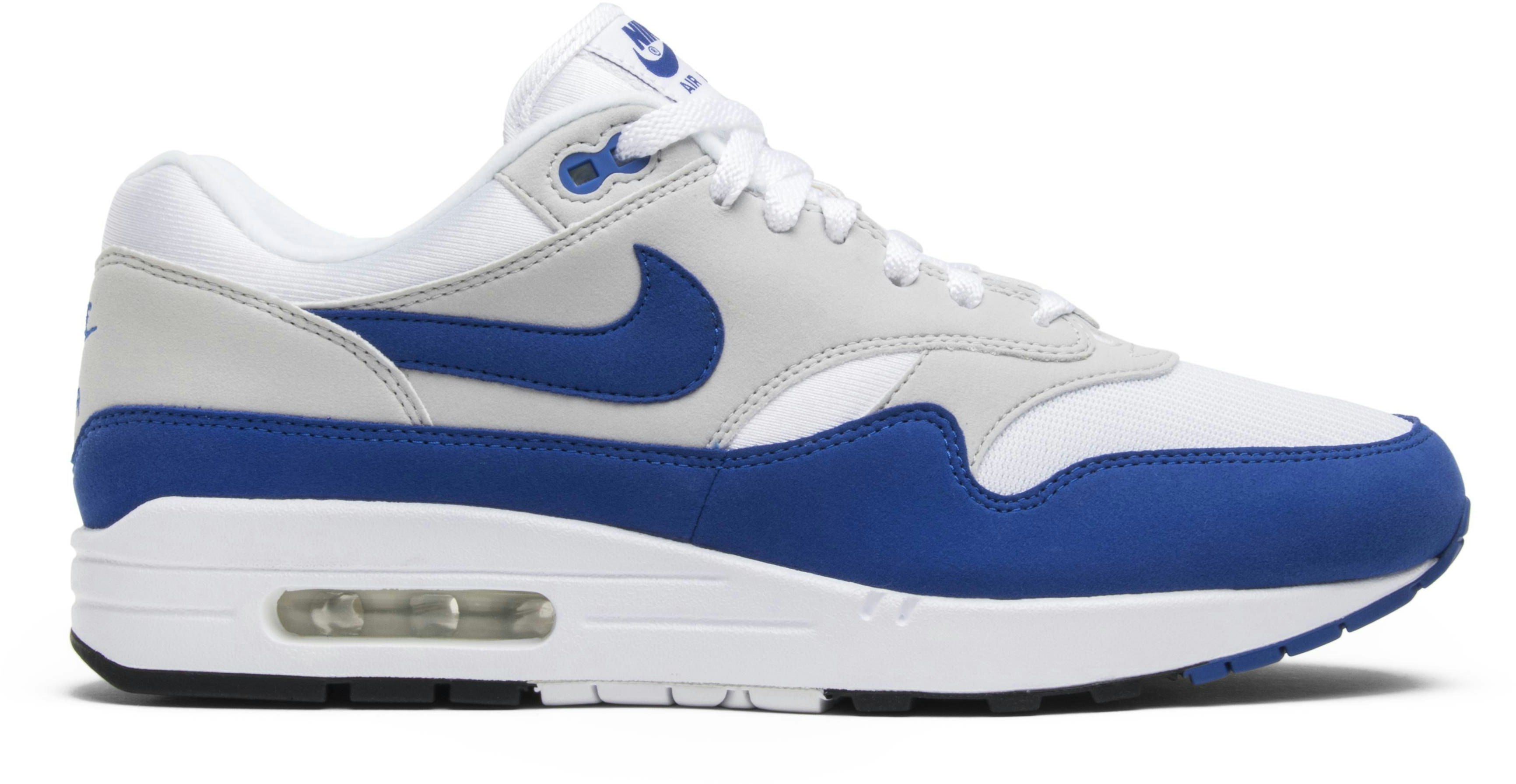 Air max 1 anniversary royal deals blue