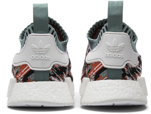 Sneakersnstuff x adidas NMD R1 PK Datamosh Collegiate Orange