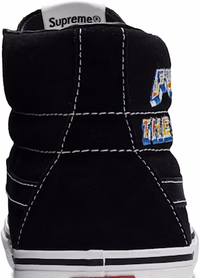 Supreme x Vans Sk8-Hi "Fuck The World - 黑色" VN0A45JDSY1 Sizing Supreme x Vans Sk8-Hi "Fuck The World - 黑色" VN0A45JDSY1