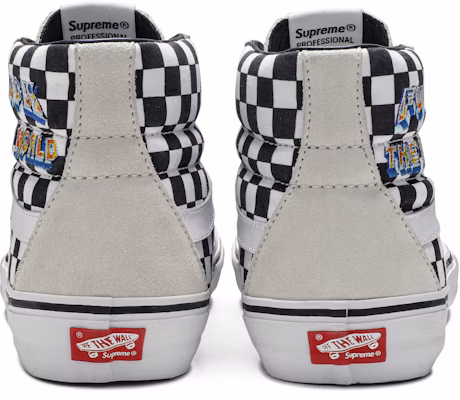 Supreme x Vans Sk8-Hi 'Fuck The World - Putih' VN0A45JDSY4 Details for Supreme x Vans Sk8-Hi 'Fuck The World - Putih' VN0A45JDSY4