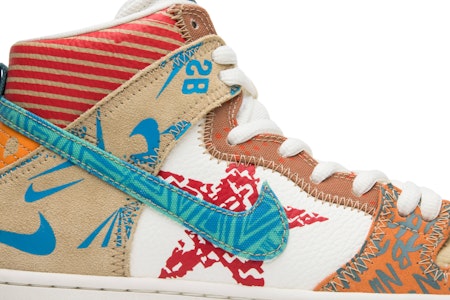 Thomas Campbell x Nike SB Dunk High Pro「What The」(特別鞋盒) 918321-381-SB/918321-381 Order Thomas Campbell x Nike SB Dunk High Pro「What The」(特別鞋盒) 918321-381-SB/918321-381