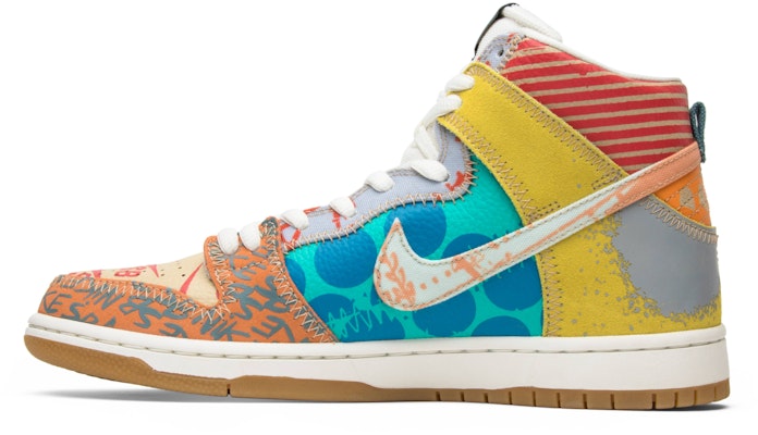 Thomas Campbell x Nike SB Dunk High Pro 'What The' (Kotak Istimewa) 918321-381-SB Lookbook Thomas Campbell x Nike SB Dunk High Pro 'What The' (Kotak Istimewa) 918321-381-SB