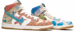 Cheap Thomas Campbell x Nike SB Dunk High Pro 'What The' (Kotak Istimewa) 918321-381-SB